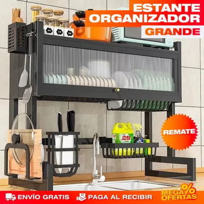 Escurridor De Platos Con Almacenamiento