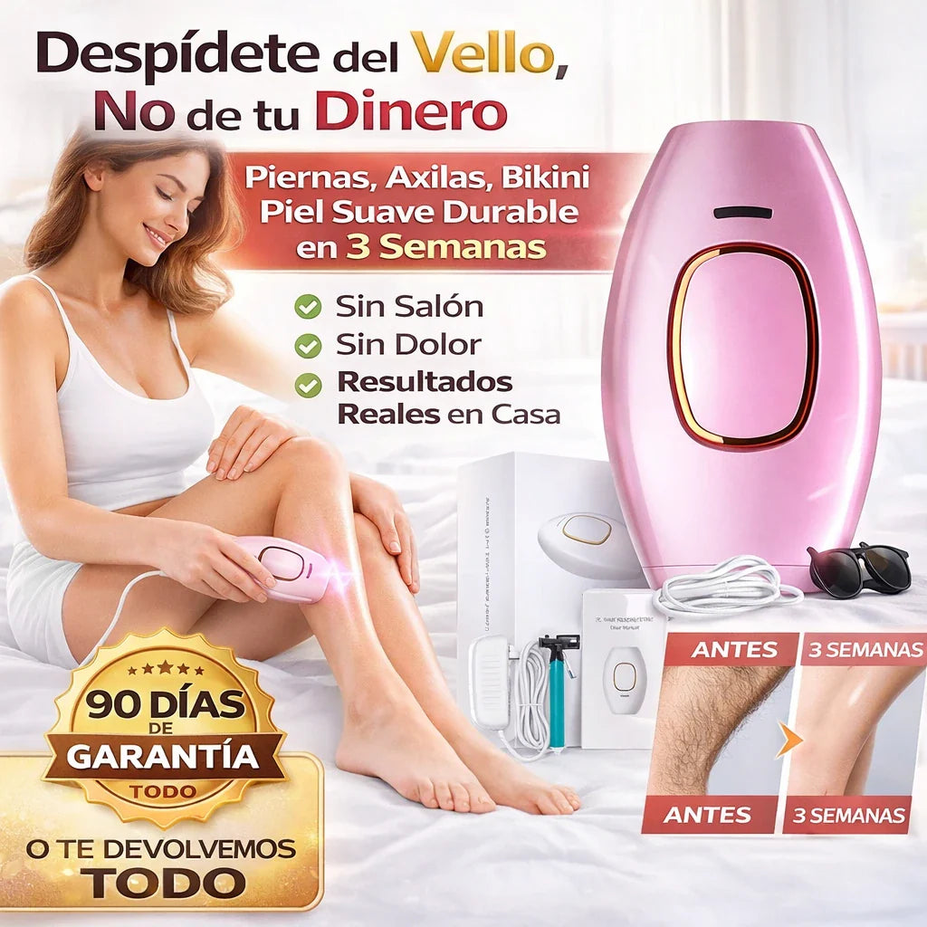 DepliLaser: Resultados visibles en 3 semanas, sin dolor ni citas. Viste lo que quieras, ¡para siempre