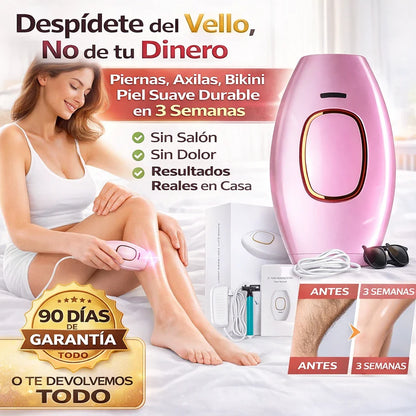 DepliLaser: Resultados visibles en 3 semanas, sin dolor ni citas. Viste lo que quieras, ¡para siempre